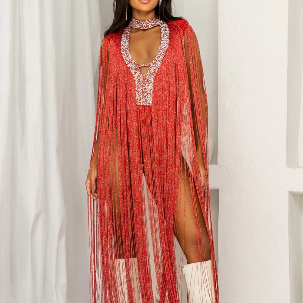 SESIDY Elizabeth Fringe Dress (Never worn)